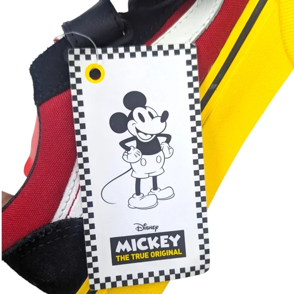 Vans x Disney RARE Mickey Mouse Hug Old School Sneakers NEW Little Kids 12 - Picture 2 of 14